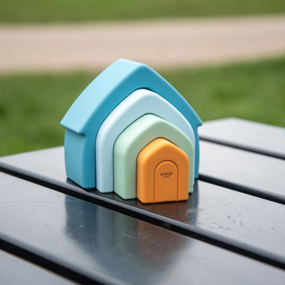 SiliSoft® Stacking Houses (Neutral)
